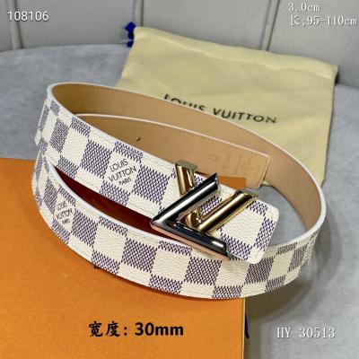 LV Belts 3.0 cm Width 028
